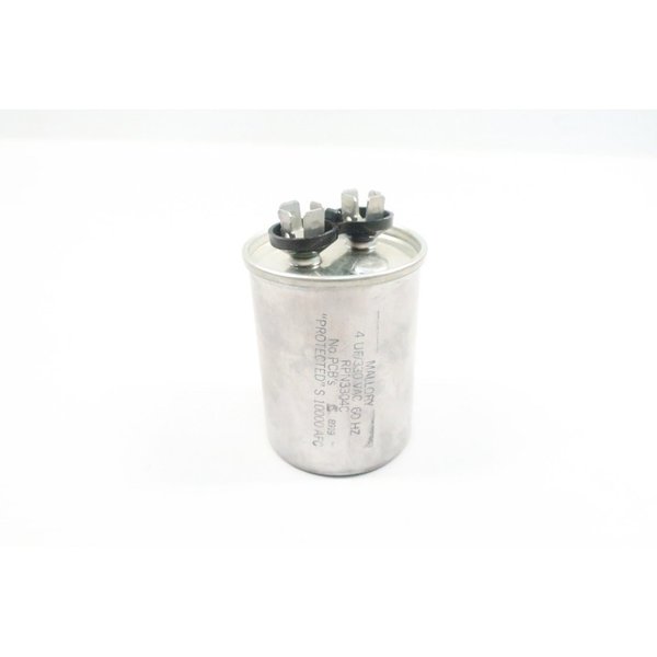 Mallory 4Uf 330V-Ac Capacitor RPN3304C